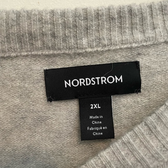 nordstrom Mens gray crewneck sweater - Picture 10 of 11